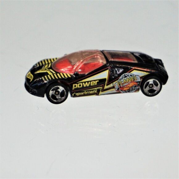 1997 Hot Wheels Ford GT-90 Planet HW Black Die Cast Car 1:64 Scale - Picture 2 of 7